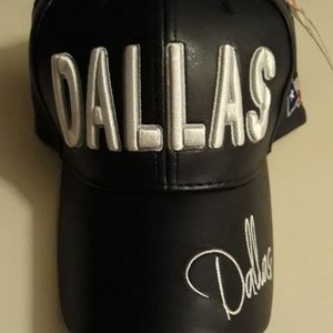 Dallas leather cap